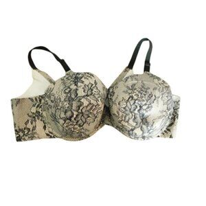 Cacique Lane Bryant Size 48D Lightly Lined Full Coverage  Bra